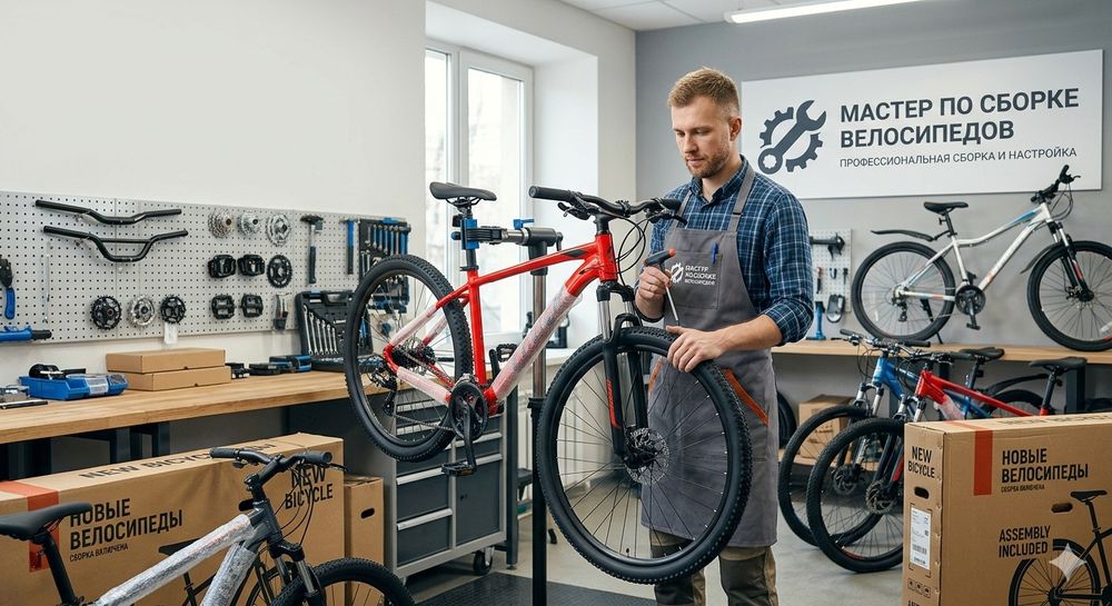Сборка велосипедов!