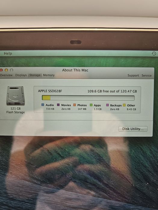 MacBook Pro 13 Retina / 8GB / SSD 128GB /