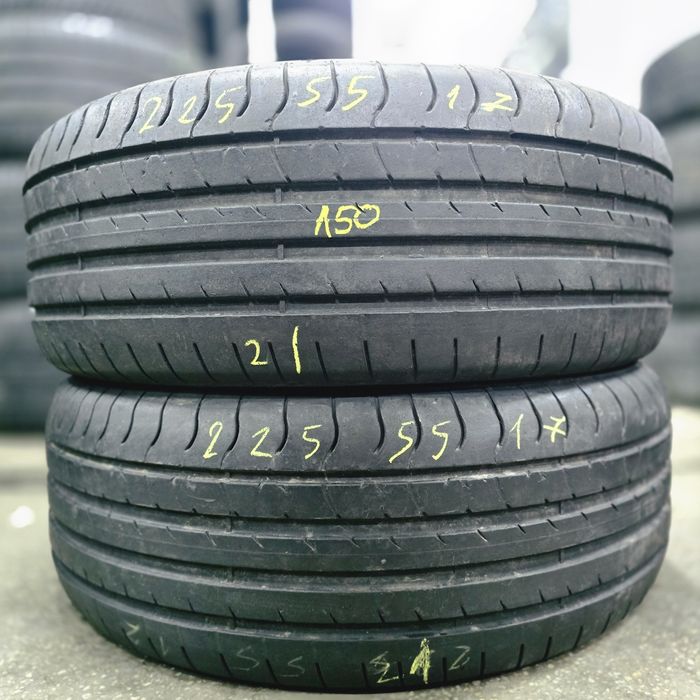 2x 225/55/17 VARA SAVA 2021 Stare excelentă