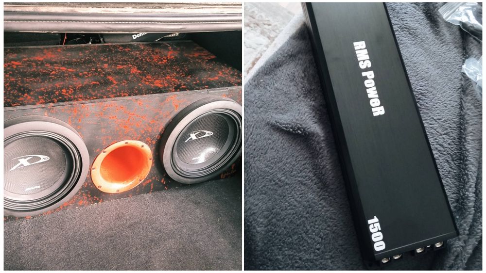 Subwoofer / Amplificator auto auto