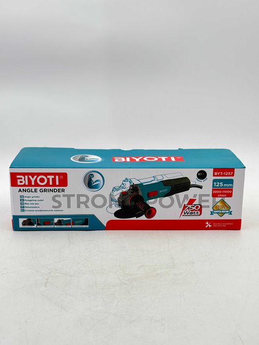 Болгарка Biyoti BYT-1257