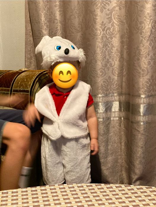 Костюм зайчика кролика на 2-3 года