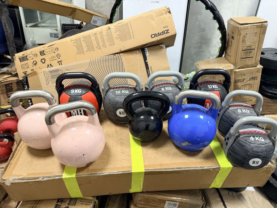 Kettlebell fier otel 4 kg.6 kg.8 kg.10 kg.12 kg.14 kg.16 kg.18 kg.20 k