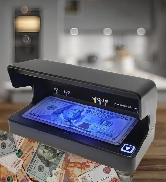 Детектор банкнот(валюты) ультрафиолетовый мульти функциональный