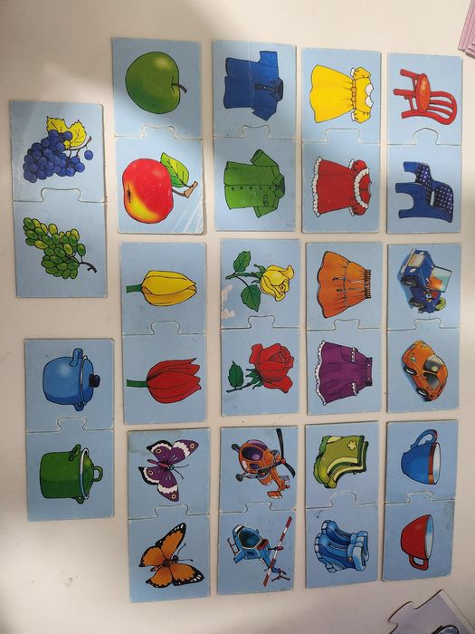 Развивающие карточки для детей  набор 2