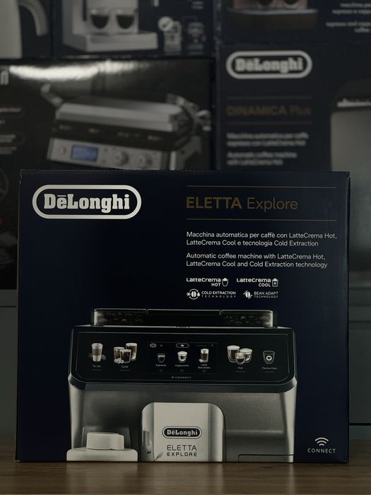 Кофемашина DeLonghi ECAM450.65 Eletta Explore Бесплатная доставка!