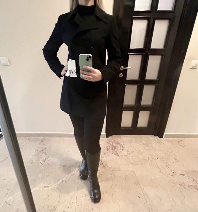 Pardesiu / trench scurt Zara nou