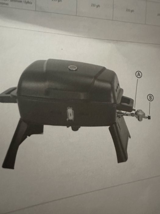 Grill pe gaz Nou