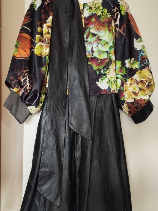 Платье турецкое, кожа модель