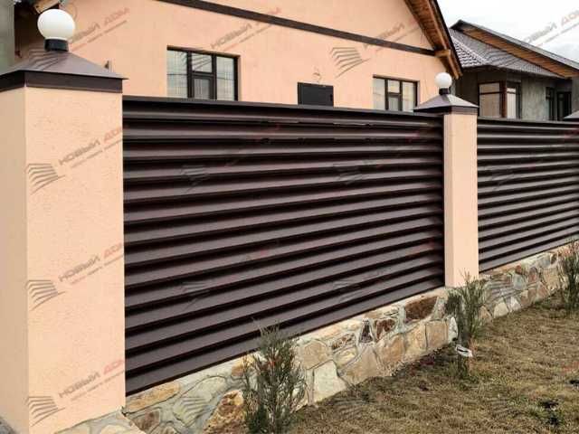 Забор жалюзи еврозабор