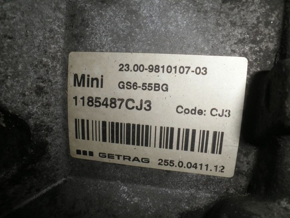 Cutie viteze Mini Countryman 1.6 B GS6-55BG 9810107 CJ3 1185487CJ3