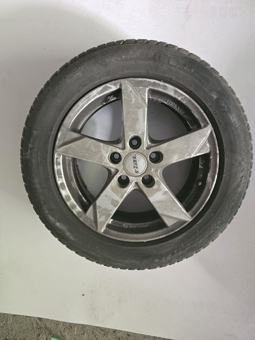 4 roti (jante+anvelope) Rial Volkswagen Pirelli Sottozero 205/60 R16