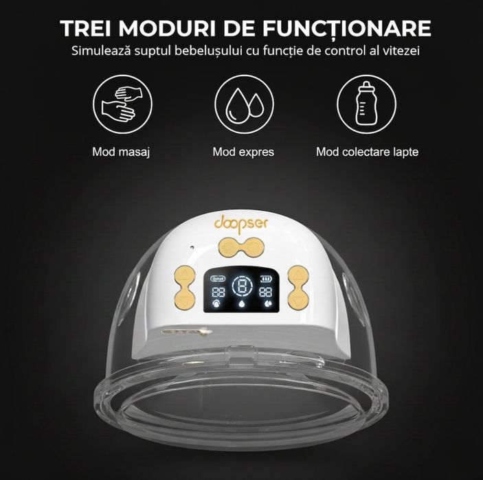 Pompă de sân electrică Doopser