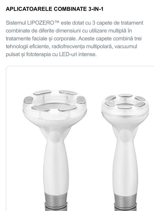 Aparat lipozero accept si variante auto