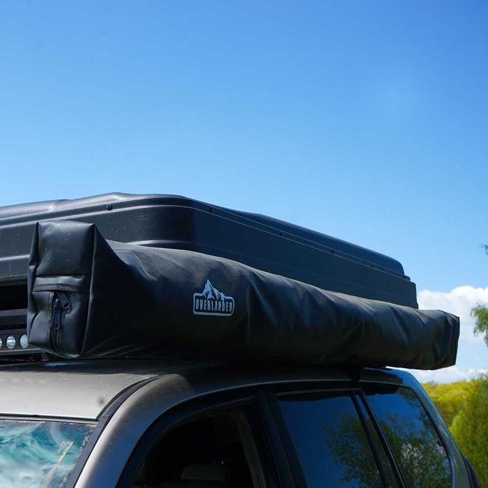 Marchiza auto Overlander 270 de grade, Husă PVC - Off Road, Camping 2.5 METRI cu LED - stanga sau dreapta
