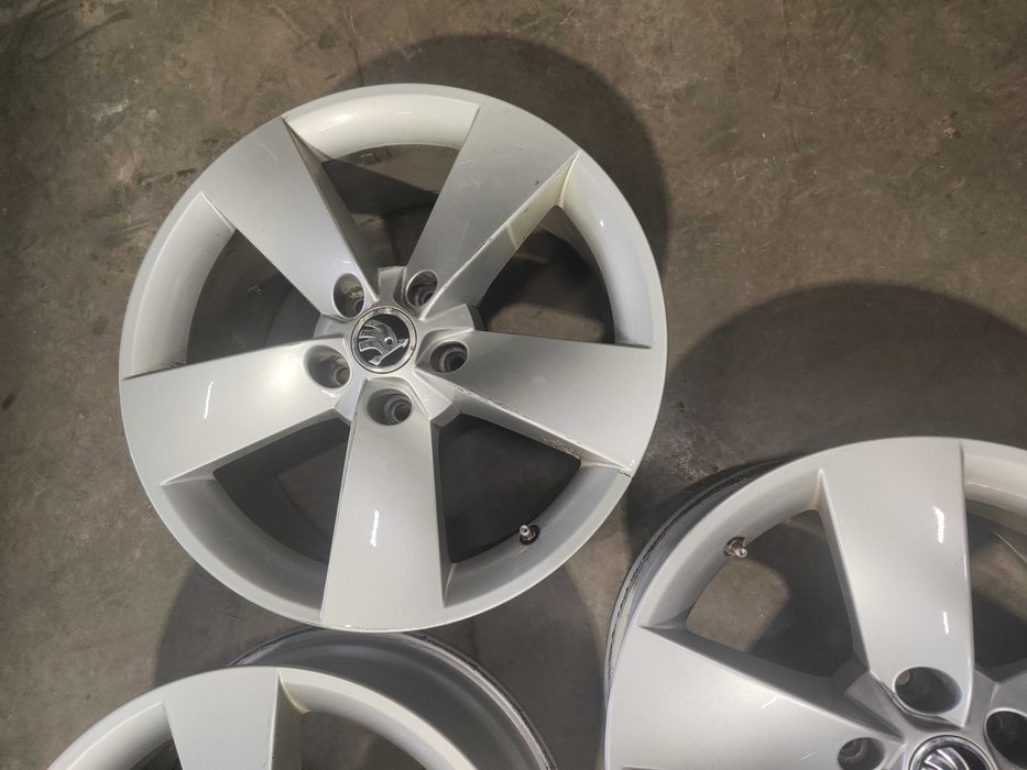 4бр.алуминиева джанта 17цола за Skooda 5x112
