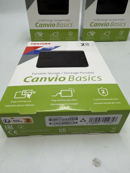 HDD Toshiba Canvio Basics 2TB Sigilat Livrare Prin Curier Cu Verificar