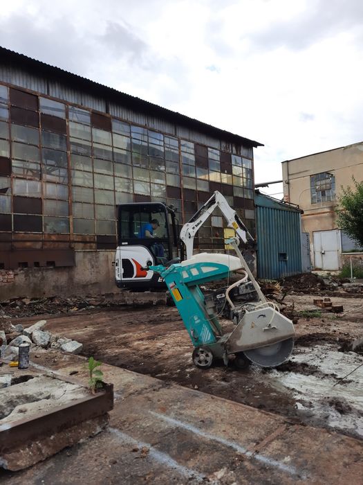 Taieri beton asfalt bobcat picon cilindru compactor