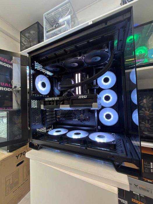 PC Ryzen 7 9800X3D, RTX 5090 MSI, 32GB RAM,SSD 2TB, 1000W,TVA,Garantie