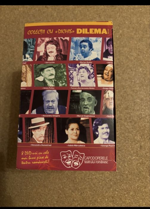 Colectia de DVD uri cu capodopere ale teatrului romanesc