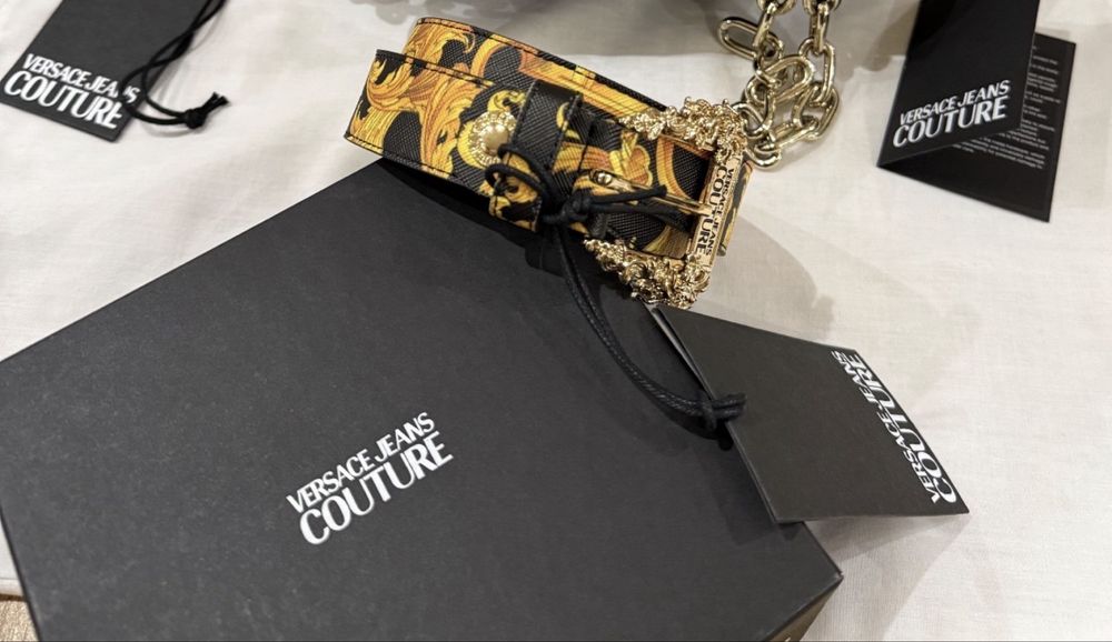 Уникален колан Versace Jeans Couture, 100% Original!