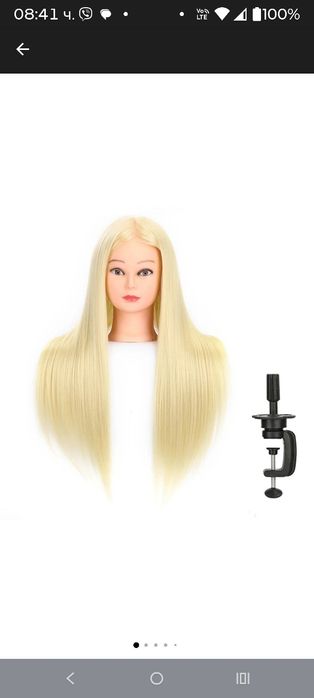 Манекен за обучение по фризьорство