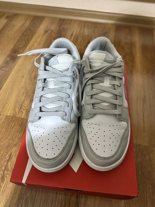 Nike dunk low grey fog