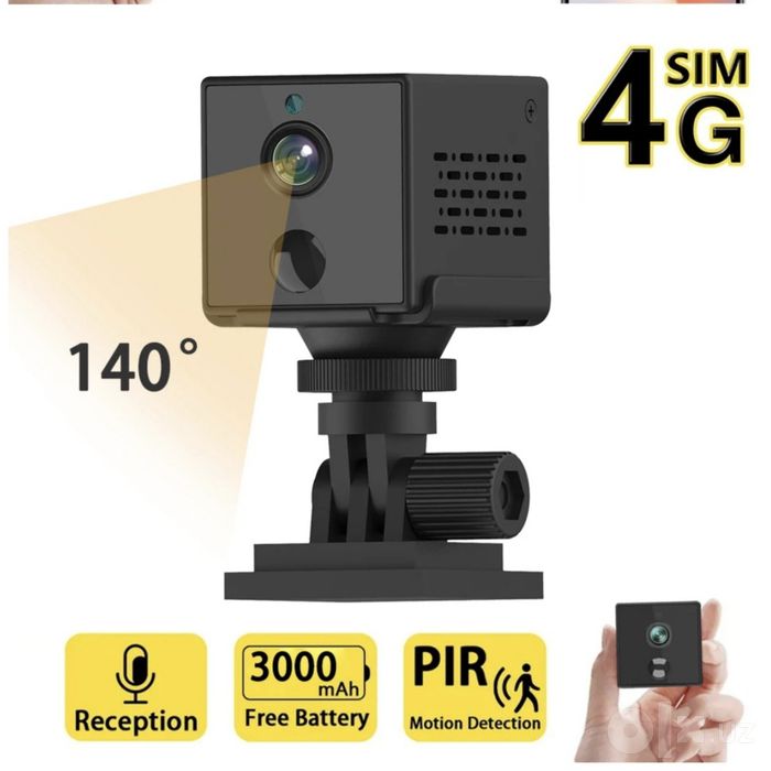 Мини камера с сим 4g , wifi