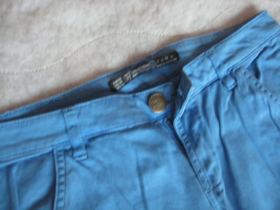 TRF Collection ZARA - светло сини, слим с цип на крачола
