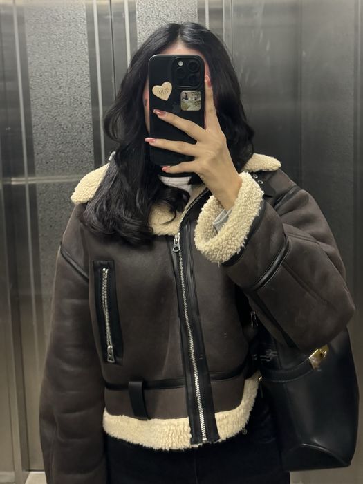 Дубленка в хорошем состоянии