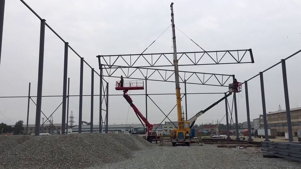 Изготовление ферм и монтаж