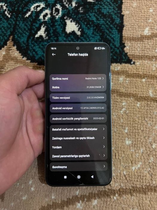 Redmi Note 12S  256 gb, Arzonga
