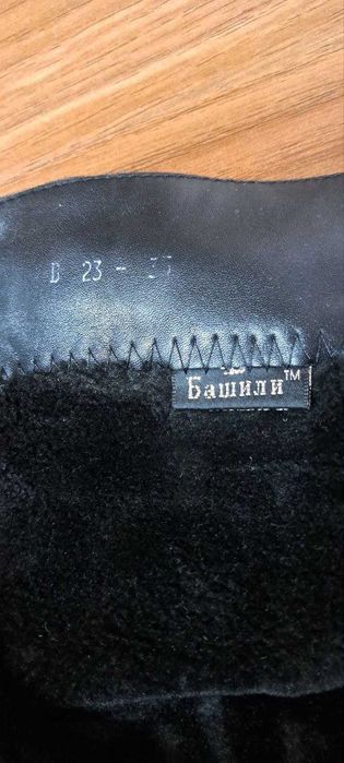 Сапоги длинные, теплые, 35 размера,  подростку тоже подойдут