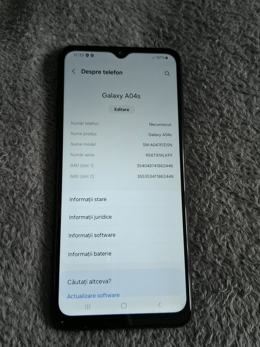 Telefon mobil Samsung Galaxy A04s, 32GB