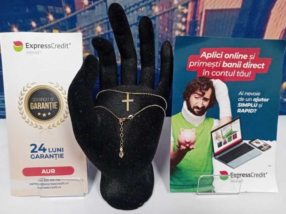 Colier 14k 1.96gr (34666.3/30 Pacurari 2) Garantie 2 Ani!