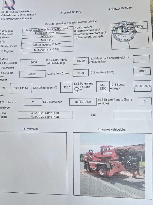 Manitou MRT 1840.Easy