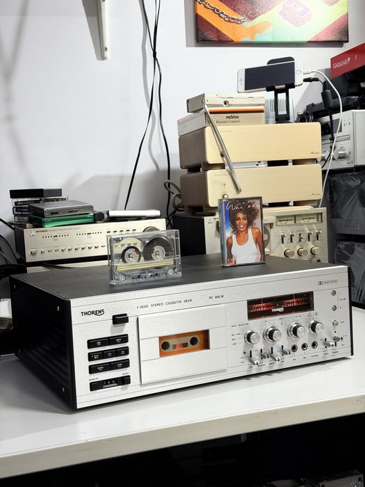Thorens PC 650 M – Deck Casetă Hi-Fi 3 Head | Dolby | Metal Tape-20 kHz | Vintage High-End | Stare excelentă