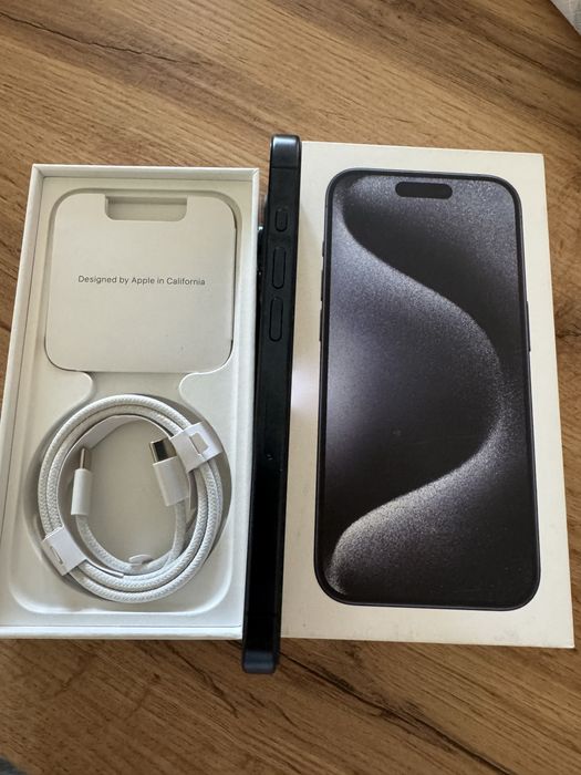 iPhone 15 Pro 128GB като НОВ 95% батерия