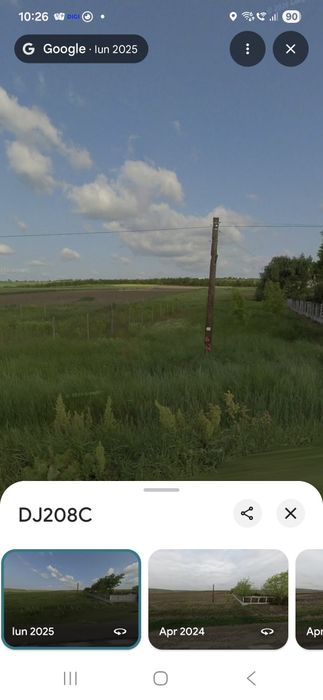 Închiriere  pământ zona Lebăda Rai