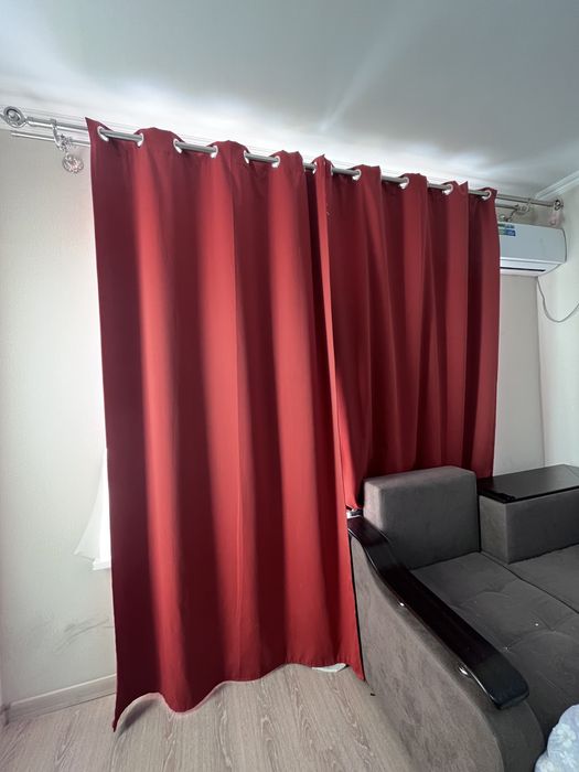 Продам шторы с карнизом