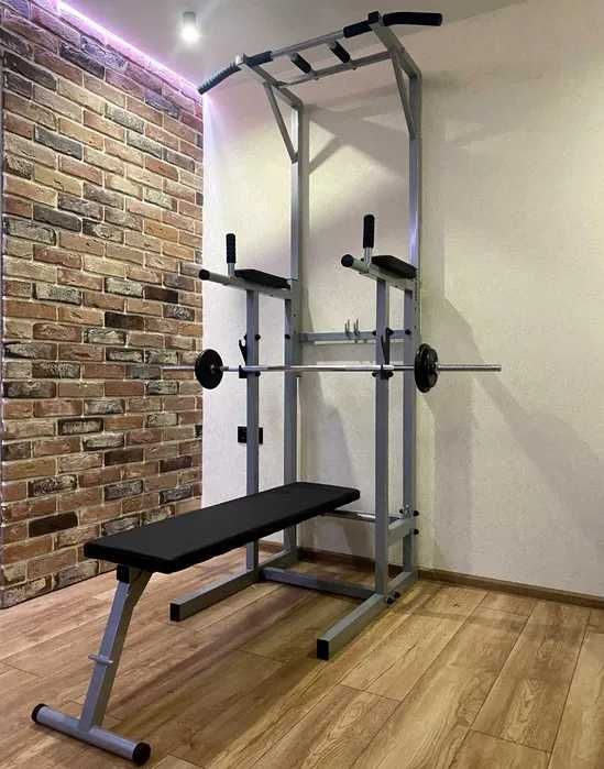 Атырау СКИДКИ Напольный Турник 4в1 Турники брусья Пресс Скамья Лежак