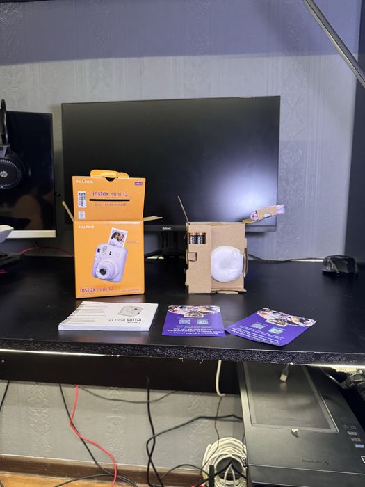 Instax mini 12 фиолетовый