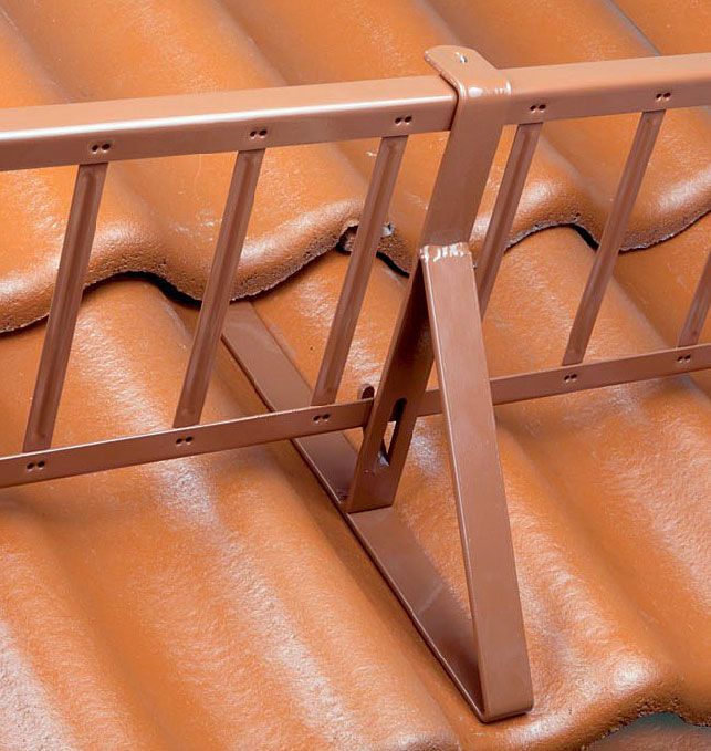 Parazapadă grilaj acoperis tigla ceramică solzi