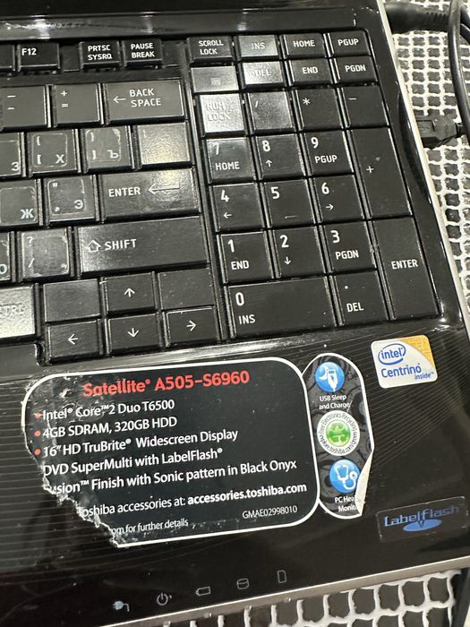 Продам ноутбук Toshiba