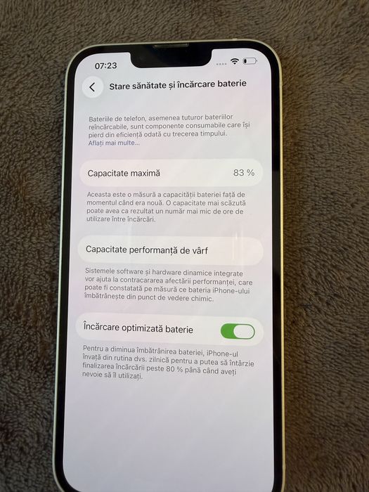 Vand iPhone14 Starlight 128gb