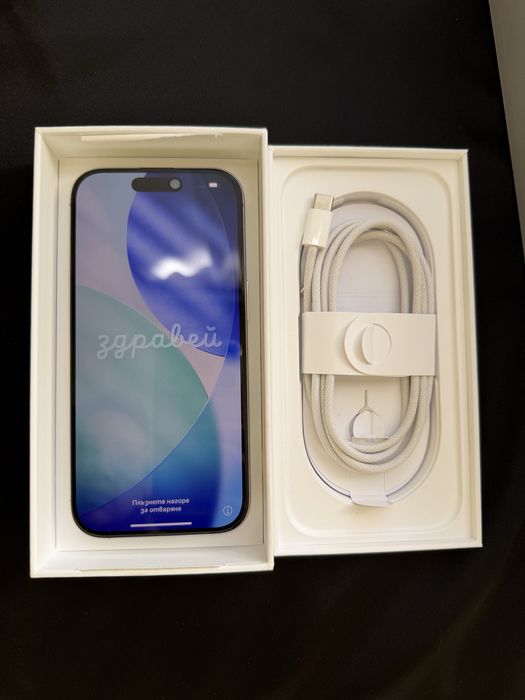 iPhone 16 Pro 128 GB | White | 100% батерия | Пълен комплект