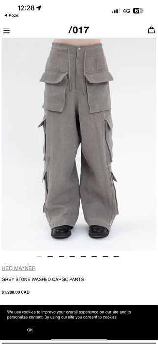 pantaloni cargo in hed mayner noi s lux super pret