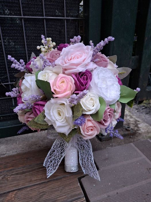 Buchet mireasa, nașă, cununie