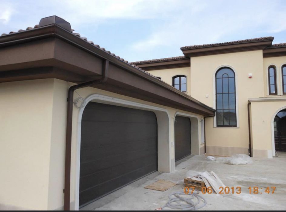 Jgheaburi și burlane din aluminiu dintr-o singura bucata.