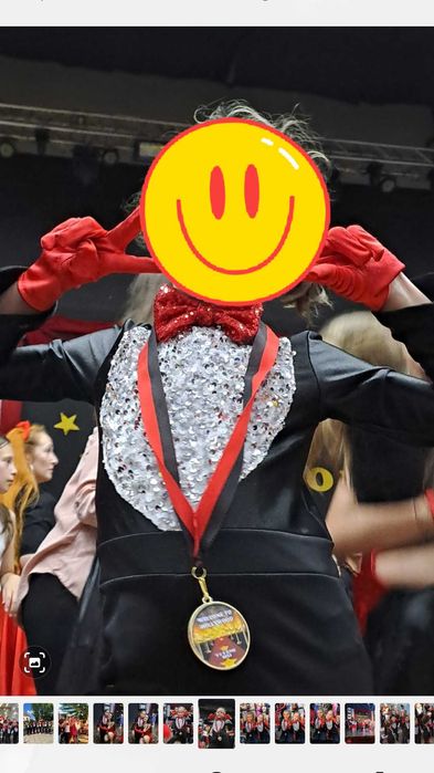 Costum salopeta pinguin